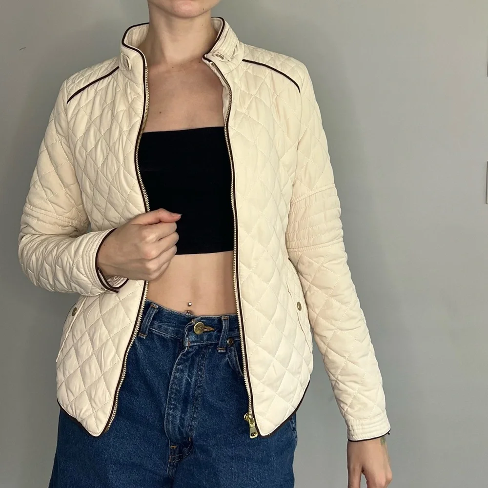 Textured Zip Up Jacket - Picture 3 of 5